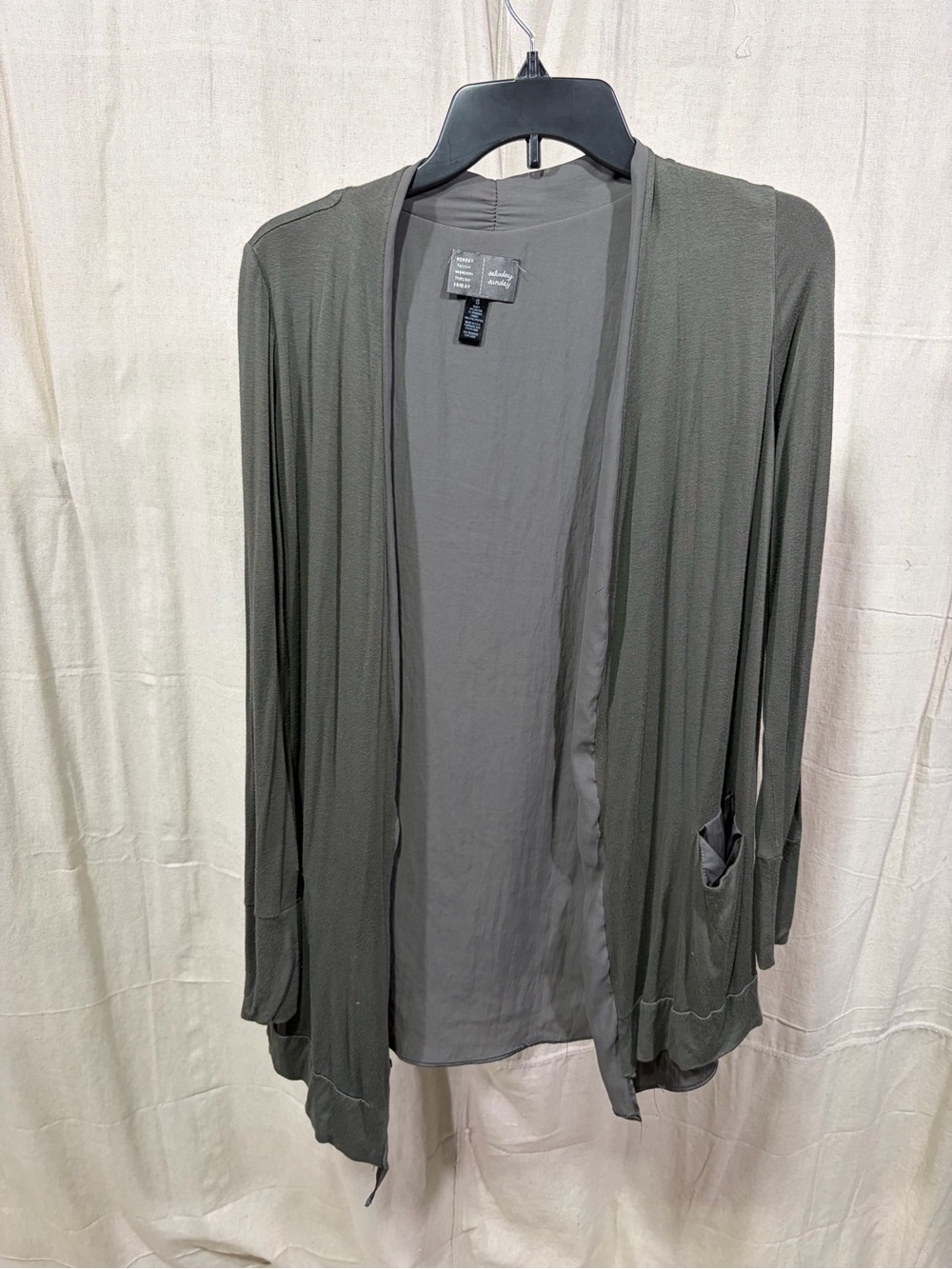 Saturday Sunday by Anthropologie Green Cardigan